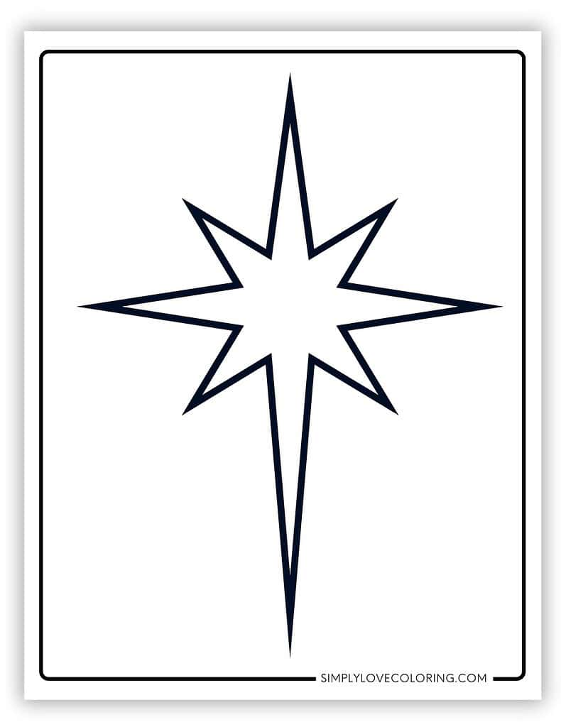star templates (free pdf printables) - simply love coloring